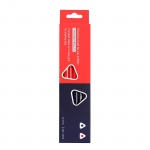 12 tk kontrollpliiatsid Punased ja sinised pliiatsid Kahev&auml;rvilised Kustutavad pliiatsid Eelteritatud v&auml;rvimise kontrollimiseks