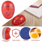 Minuterie d'oeufs Fournitures de Cuisine Egg Perfect Color Changeing Perfect Keedumunad