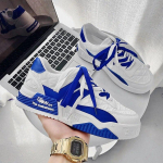 Disainerjalatsid meestele Vabaaja platvormiga tossud Kahes toonis n&ouml;&ouml;riga jalatsid Moodsad &uuml;li&otilde;pilaste tossud Meeste vulkaniseeritud Tenis Masculino 39