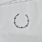 Hiina stiilis lihtne punane joon Lucky Amulet k&auml;ev&otilde;ru Lillede helmestega k&auml;ev&otilde;ru naistele K&auml;sitsi valmistatud k&ouml;iega k&auml;ev&otilde;ru ehted 1PC