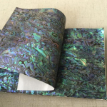 24cmx14cm Naturaalne Abalone Koor P&auml;rlmutter laminaatleht DIY Kodu Dekoratsioon M&ouml;&ouml;bel P&otilde;rand/Manik&uuml;&uuml;r/K&auml;sit&ouml;&ouml; Kaetud Materjalid