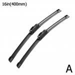 Vihmapuhasti harjad U-t&uuml;&uuml;pi pehme kummist m&uuml;rasummutus 16 18 19 21 22 24 vaikne vastupidav kondita klaasipuhasti automaatne tarvik 1 paar