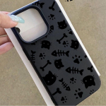 Telefoni&uuml;mbris iPhone 11 13 XR XS Max &uuml;mbrisele iPhone 12 14 15 16 Pro Max 12 Pro 15 Plus Nahast v&auml;rvitud veekindel kukkumis- ja kulumiskindel multikas iPhone 16 Pro Max valge