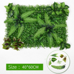 1 tk tehishekkide paneelid 40*60 cm rohelus luuderohi Privaatsus tara varjestus Seina taustadekoratsioon Koduaed v&auml;lisseina kaunistus