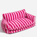 Lemmikloomadi Diivanipesa Padi Eemaldatav ja Pestav Suur Pesa Koertele ja Kassidele M 65*40*30cm pink