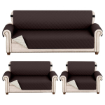 Veekindel diivanikate tepitud kulumiskindel diivanikate koerale, lemmikloomale, lastele, lamamistoolile, tugitoolile, m&ouml;&ouml;blile 1/2/3/4 kohaline kaitse 4 Seater