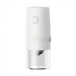 Elektriline automaatne kohviveski, mitmekordne, kaasaskantav elektriline veski, v&auml;ike kohviveski valge