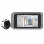 3,97-tolline uksekella kaamerauks 2MP LCD digitaalne uksekella vaataja 120-kraadine v&auml;rviline infrapunakaamera 1080P uksemonitor 1400mAh hall v&auml;rv