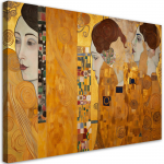 L&otilde;uenditr&uuml;kk, Kuldne naise portree - G. Klimt 60x40 kuldne
