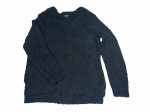 Czarny sweter z włoskami REACTION XL - Used