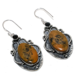 Sonora Sunrise, Spinel 925 Sterling Silver Jewelry Earring 2.56 b7l67