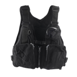 V&auml;lisriietus Unisex T&auml;iskasvanud Kalastusabi P&auml;&auml;stevest Must Vest black