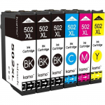 502 XL Multipack Compatible avec Epson 502 502XL Cartouche d&rsquo;Encre, pour Epson Expression Home XP-5150 XP-5155 XP-5100 XP-510[P58]
