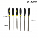 6 tk 140 mm Mini Metallist Viilimisviil N&otilde;elviil Puidunikerdust&ouml;&ouml;riistad Terasviili N&otilde;elviil Puidut&ouml;&ouml;tlemise K&auml;siviilit&ouml;&ouml;riist 140mm