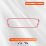 Tahavaatepeegli kaitse trimmi silikoondekoori raami kaitseriba niiskus- ja tolmukindel Tesla Y sisetarvikute jaoks