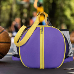 Korvpallik&auml;ekott reguleeritava rihma ja v&otilde;rgust taskutega Single Strap Black