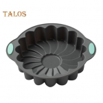 Silikoonist koogivorm Mittekleepuv &uuml;mmargune Charlotte'i koogivorm juustukoogile, &scaron;okolaadist BPA-vaba, kergesti vabastatav fondantvormi kingitus pagarile A