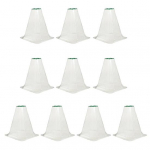 10/20 tk Garden Cloche l&auml;bipaistev minikasvuhoone p&ouml;&ouml;ratava &otilde;hutusavaga korduvkasutatav taimekaitse &otilde;uetaimedele, k&uuml;lmumiskaitse 10pcs