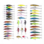 43 tk Ultimate Bass kalap&uuml;&uuml;gi landid Premium Crankbaits Swimbaits Minnow s&ouml;&ouml;dad suurte kalap&uuml;&uuml;gikonksude p&uuml;&uuml;dmiseks 43pcs/Box