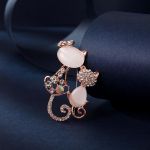 K&otilde;rvasulamist pross, tipptasemel Sense, k&otilde;rgekvaliteediline rinnalill, k&otilde;rgekvaliteediline mantel, &uuml;likonnapross One Size roosa kuldne v&auml;rv