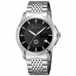 Gucci YA1264106 sukeldumise must numbrilauaga meeste k&auml;ekell