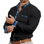 Meeste pidulik s&auml;rk avara paldtr&uuml;kiga, n&ouml;&ouml;pidega lapiga kardigan Business Office'i s&auml;rk keskmise pikkusega rev&auml;&auml;riga igap&auml;evane topp XL must