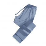 Unisex Summer Ice Silk p&uuml;ksid &otilde;hukesed lahtised sirge s&auml;&auml;re jahutusp&uuml;ksid pingutusn&ouml;&ouml;riga elastsed v&ouml;&ouml;p&uuml;ksid kiiresti kuivavad &uuml;hev&auml;rvilised dressip&uuml;ksid igap&auml;evaseks kasutamiseks M helehall v&auml;rv