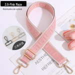 Reguleeritav Crossbody triibuline kotirihm &ndash; mitmek&uuml;lgne, lai asendusrihm Light Gold Buckle