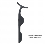 Kaardunud mustad ripsmepintsetid &ndash; ideaalne iluvahend kunstripsmete pealekandmiseks, ideaalne algajatele must