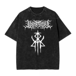 T-s&auml;rgid Meeste R&otilde;ivad BMTH Bring Me The Horizons Brutal Naljakas Logo T-s&auml;rk Suvine Vanaaegne T-s&auml;rk Topid Puuvill Trendikas Graafiline M