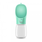 Koerte veepudel &otilde;ues reisimiseks Sport lemmikloomade veetass v&auml;ikestele suurtele koertele kassidele kaasaskantav &uuml;he kl&otilde;psuga veepudel kutsikate joogipudel Labradori tarvikud 300ml roheline