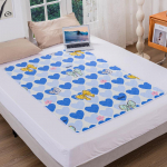 Veekindel pestav seenior- ja menstruatsioonipadi lekkevastase kaitsega (Suur suurus) 150x200 cm (1 piece)