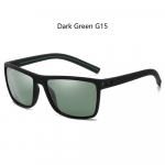 Mood K&uuml;&uuml;nedekoratsioon Vintage Ruudukujulised Polariseeritud P&auml;ikeseprillid Meestele Naistele Br&auml;nd Disainer P&auml;ikeseprillid S&otilde;itmiseks Kalastamiseks UV400 Prillid