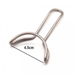 Dental Orthodontic T shape Retractor Mouth Gag Opener Teeth Retractor Double Ends Dentist Orthodontic Tooth Whitening Instrument 1 piece 4.5cm