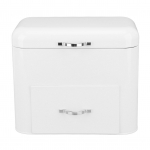 Raudne leivakast 2 riiulit Suure mahutavusega Suur talumaja leivakonteiner leiva, bagelite, k&uuml;psiste jaoks L