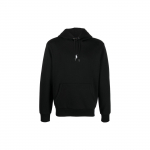 Polo Ralph Lauren S&uuml;gis/Talv 2022 &Uuml;hev&auml;rviline V&auml;ikese Hobuse Tikandiga Detailiga Huppar Meeste Hupparid Must 710881506-005 XS