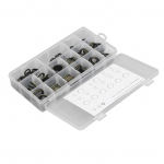 170 TK Komplekt &Auml;ravoolukorgi Tihend 10 Suurust Kummist ja Metallist &Otilde;li &Auml;ravoolukorgi Tihendi Asendus koos