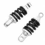1 paar reguleeritava summutusega amortisaatoreid, tagavedru rollerile, mootorrattale, 105 mm