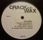 12-tolline plaat ERINEVAD - Crack On Wax Vol. 17 COW017 Crack On Wax USA r&auml;pp ja hip-hop/R&B kasutatud