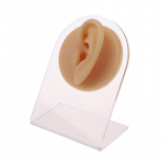 Silikoonist K&otilde;rv Silm Nina Suu Keel Naba Piercing mudel Pressi n&otilde;ela kuvariist as the picture