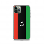 Coque iPhone &ndash; Libye &ndash; Drapeau &ndash; Souple &ndash; Mitmev&auml;rviline &ndash; &Uuml;hilduv iPhone 11 Pro