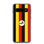 Coque T&eacute;l&eacute;phone &ndash; Samsung &ndash; Galaxy S10 &ndash; Drapeau Ouganda &ndash; Supp &ndash; Mitmev&auml;rviline