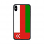Coque iPhone - Omaan - XS Max - Souple - Mitmev&auml;rviline - Design Drapeau