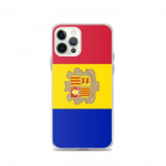 Coque iPhone &ndash; Andorre &ndash; Drapeau &ndash; Souple &ndash; Mitmev&auml;rviline &ndash; &Uuml;hilduv iPhone 12 Pro