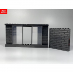 MOC Klotsid Liugsiiniga Uks 1x4x6 Raam 60596 92589 Maja Seina Kokkupandavad Osad Ehitusplokk Plastikm&auml;nguasi lapsele
