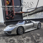 1:24 Porsche 918 Sulamist Sportauto Mudel Valatud Metallist V&otilde;idus&otilde;iduauto S&otilde;iduki Mudel Simulatsioon Kollektsioon Dekoratiivsed Kaunistused Laste M&auml;nguasjad Poiste Kingitus