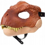 Halloweeni draakoni dinosauruste mask avatud suuga lateksist &otilde;udusdinosauruste peakatted dinosakkide peol Cosplay kost&uuml;&uuml;midega hirmutav mask Halloween mask pruun