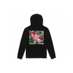 Vans x BAPE Logotr&uuml;kiga fliisvoodriga kapuutsiga pusa Unisex Topp Must VN0A7XKM448 S
