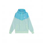 Nike Spliced Hooded Drawstring Zip Jacket With Logo Print Meeste &Uuml;ler&otilde;ivad Foam-Mint-Green DA0002-379 XL
