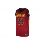 Nike LeBron James Cleveland Cavaliers varrukateta korvpallivorm Meeste Topid Veinipunane 903978-677 L